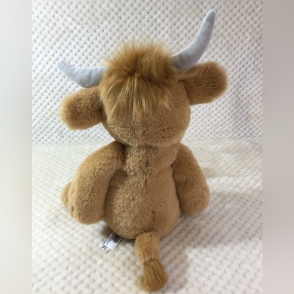 Worlds Softest Plush Lushee Highlandee Cow Stuffed Animal Beverly Hills Toy - Picture 5 of 12